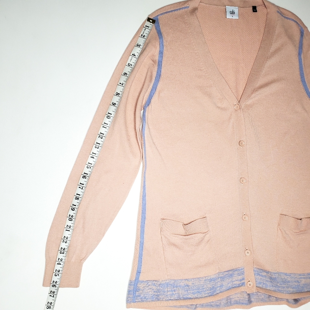 Cabi Lucy Long Sleeve Button Up Pockets Cardigan - Picture 14 of 15